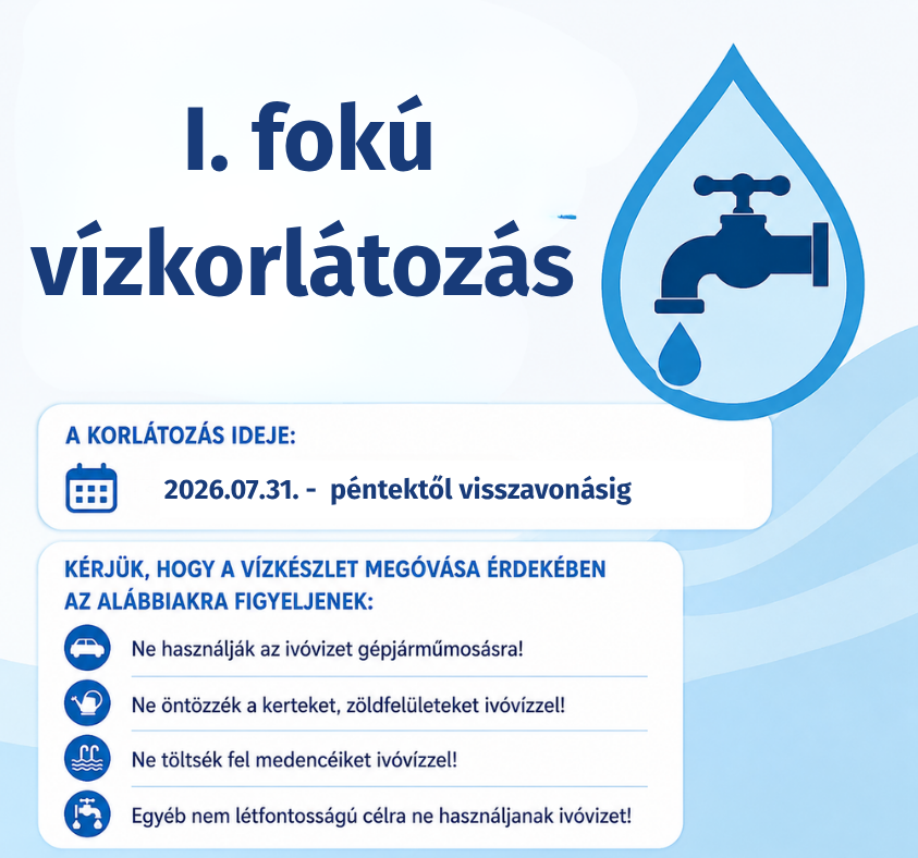 I. fokú vízkorlátozás (1)