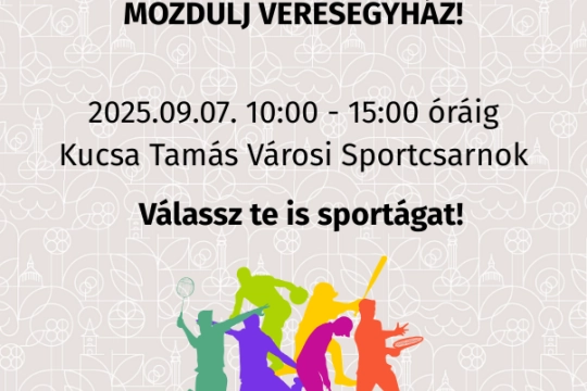 MOZDULJ VERESEGYHÁZ!