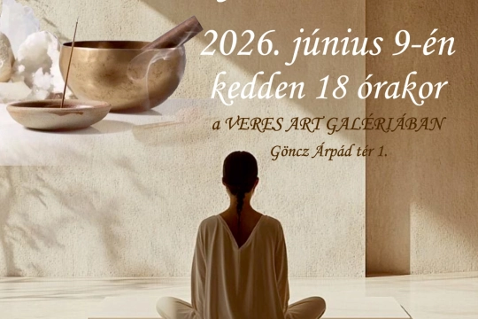 Gongmeditáció júniusi plakát